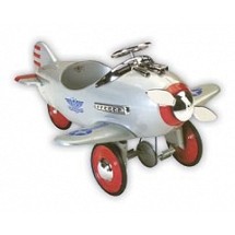 Silver Pursuit Pedal Plane