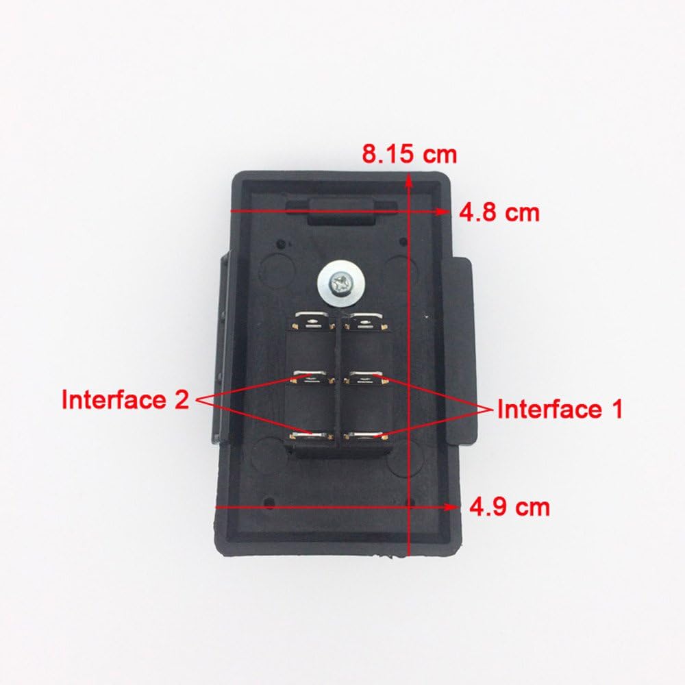 Accelerator Pedal Electric Pedal Foot Switch Accessory for Kids Cars Children Electric Ride on Toys Replacement Parts Big 6 Connectors Accelerator Pedal Electric Pedal Foot Switch Accessory for Kids Cars Children Electric Ride on Toys Replacement Parts Big 6 Connectors