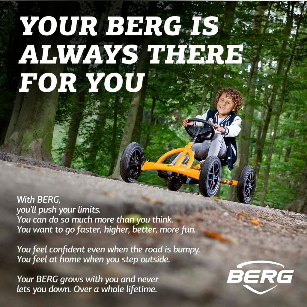 Berg Toys - Buddy B-Orange Pedal Go Kart - Go Kart - Go Cart for Kids - Pedal Car Outdoor Toys for Children Ages 3-8 - Ride On-Toy - BFR System - Adjustable Seat - Pedal Kart for Kids Berg Toys - Buddy B-Orange Pedal Go Kart - Go Kart - Go Cart for Kids - Pedal Car Outdoor Toys for Children Ages 3-8 - Ride On-Toy - BFR System - Adjustable Seat - Pedal Kart for Kids