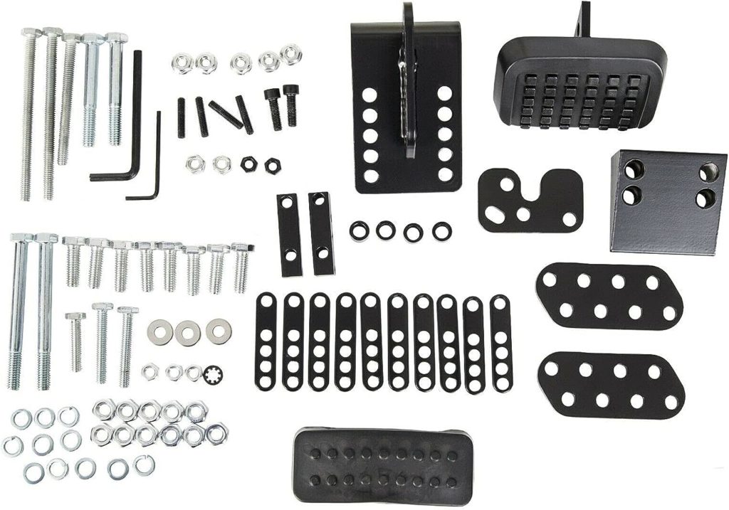 Gas and Brake Pedal Extenders Extensions fits for cars, go cart, kids car, go carts for kids, ride on toys or golf cart - Universal foot pedal extensions for car Clutch pedal extender