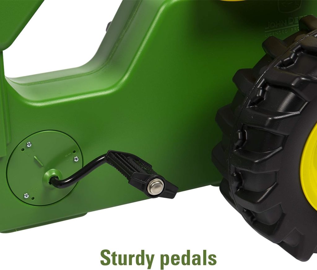 John Deere Pedal Tractor - Adjustable Seat and Functioning Steering Wheel - John Deere Tractor Toys Ride On - Toddler Outdoor Toys - 18 Months to 3 Years,Green John Deere Pedal Tractor - Adjustable Seat and Functioning Steering Wheel - John Deere Tractor Toys Ride On - Toddler Outdoor Toys - 18 Months to 3 Years,Green