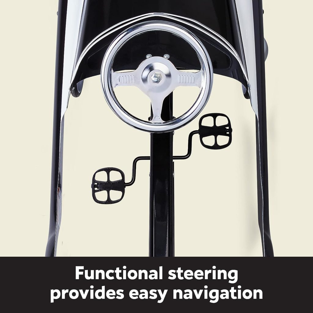 Kid Trax Toddler Classic Pedal Car, Kids 3-5 Years Old, Max Weight 59 lbs, Durable Steel, Police Car Kid Trax Toddler Classic Pedal Car, Kids 3-5 Years Old, Max Weight 59 lbs, Durable Steel, Police Car