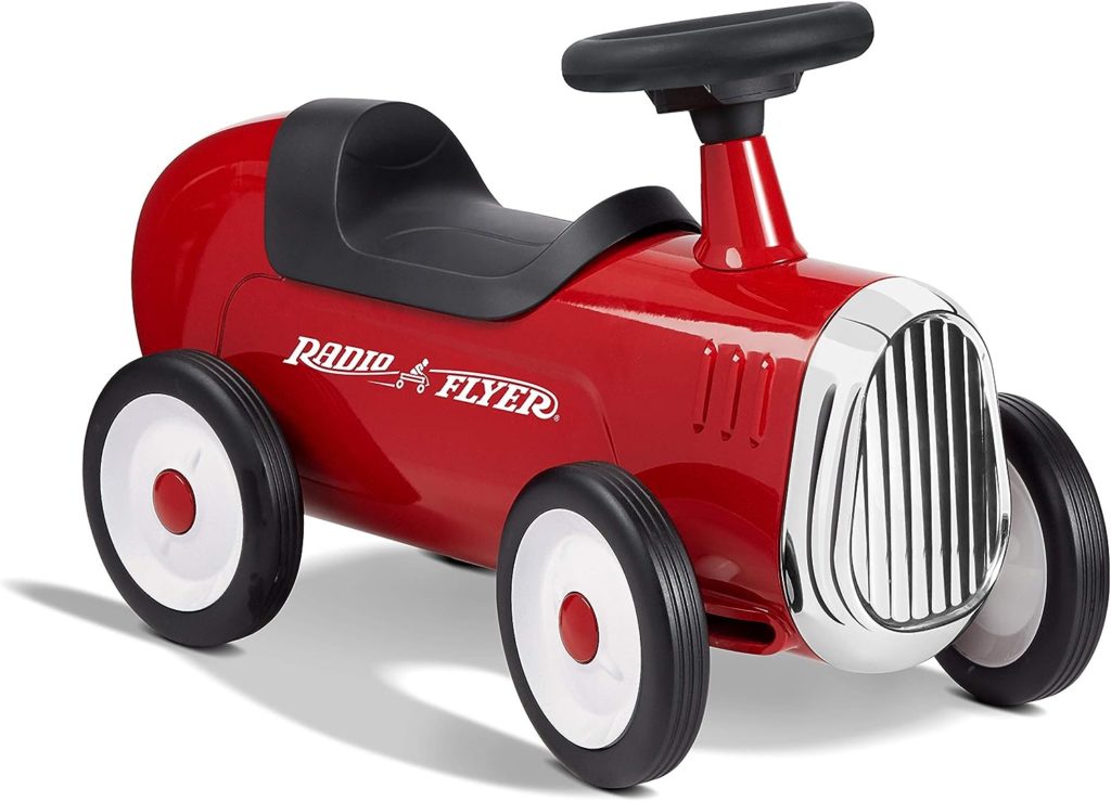 Radio Flyer Little Red Roadster, Toddler Ride on Toy, Ages 1-3 (Amazon Exclusive), 24“ Length